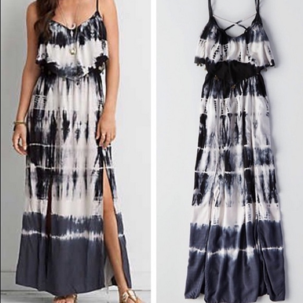 American Eagle Tie Dye Maxi Dress